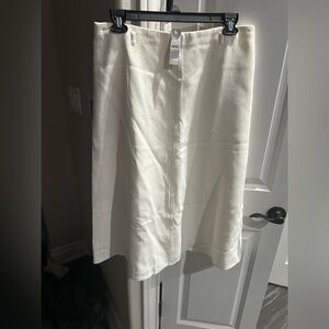 J. Crew Classic Cream A-Line Skirt